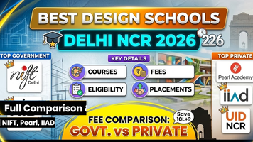 Best Design Schools in Delhi NCR 2026: Courses, Fees, Eligibility, Placements