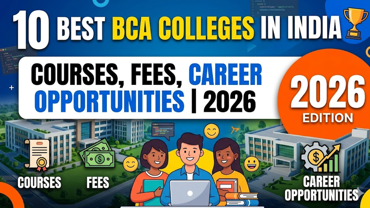 10 Best BCA Colleges in India 2026: Courses, Fees & Career ...