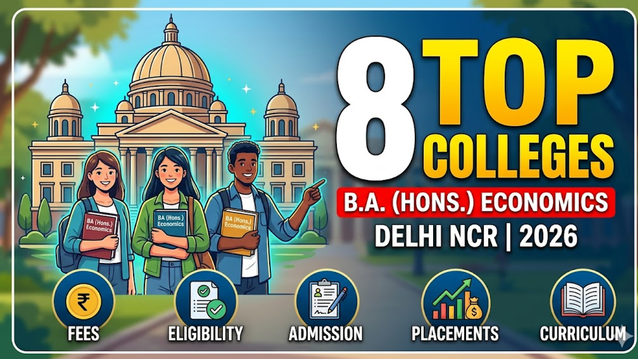 Top B.A. (Hons.) Economics Colleges in Delhi NCR 2026: Fees ...