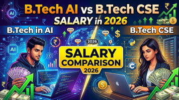 B.Tech in AI vs B.Tech CSE: Salary Comparison in 2026