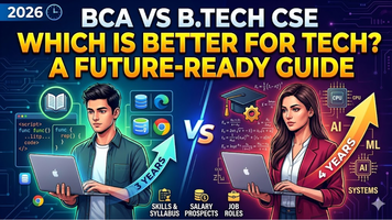 BCA vs B.Tech CSE: Which Course is Better for a Career in Tech in 2026?