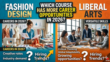 Fashion Design vs Liberal Arts: Which Course Has More Career Opportunities in 2026?