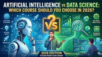 Artificial Intelligence vs Data Science: Which Course Should You Choose in 2026?