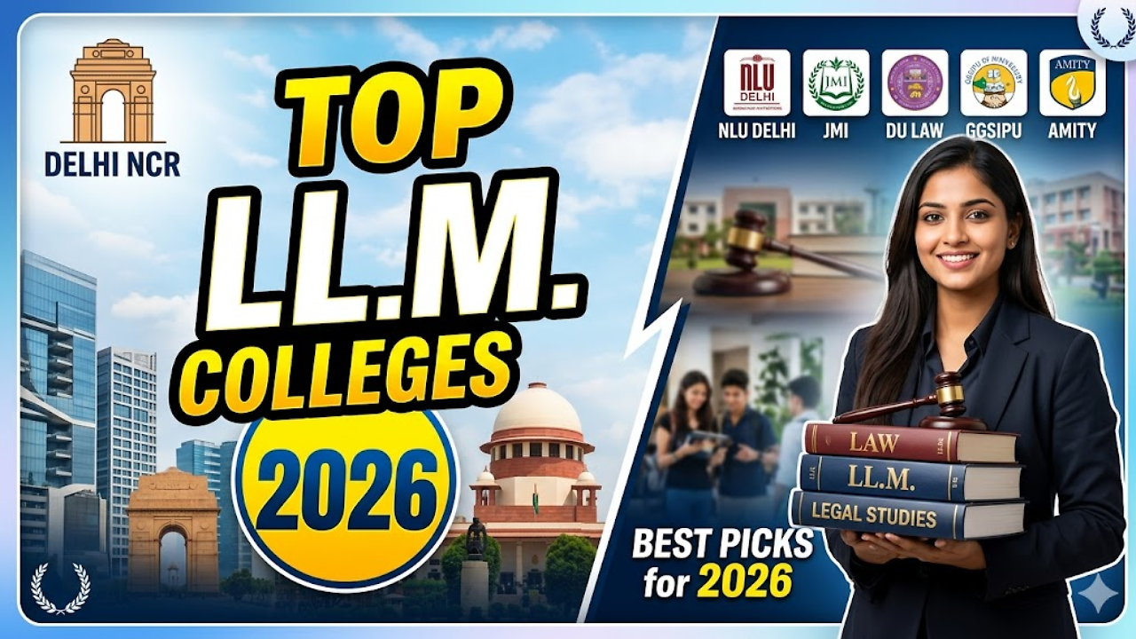 Top LL.M. Colleges in Delhi NCR 2026: Fees, Eligibility, Placements ...
