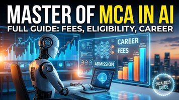 Master of Computer Applications in Artificial Intelligence: Fees 2026, Eligibility Criteria, Admission, Career and Everything You Need to Know