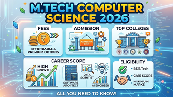 M.Tech (Computer Science Engineering): Fees, Admission, Top Colleges, Career Scope, Eligibility 2026